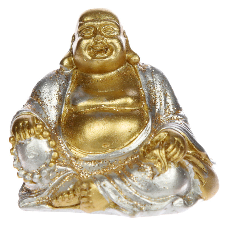 Mini Glitter Lucky Buddha Collectable