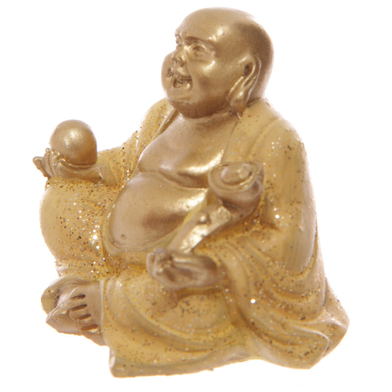 Mini Glitter Lucky Buddha Collectable