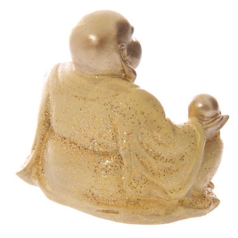 Mini Glitter Lucky Buddha Collectable