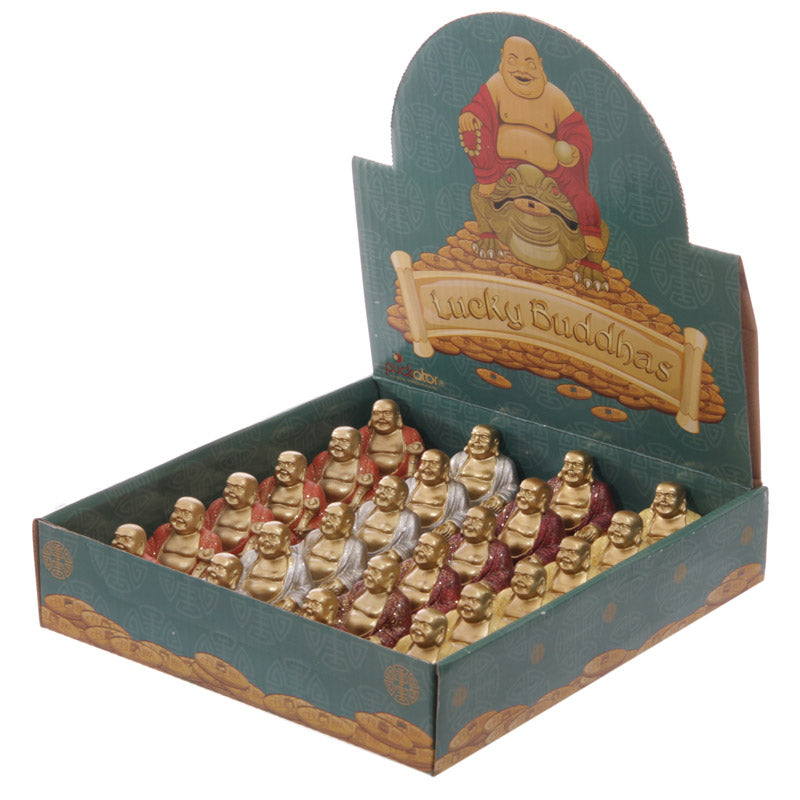 Mini Glitter Lucky Buddha Collectable