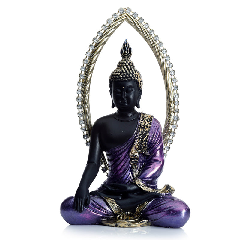 Black & Gold Thai Buddha Meditating