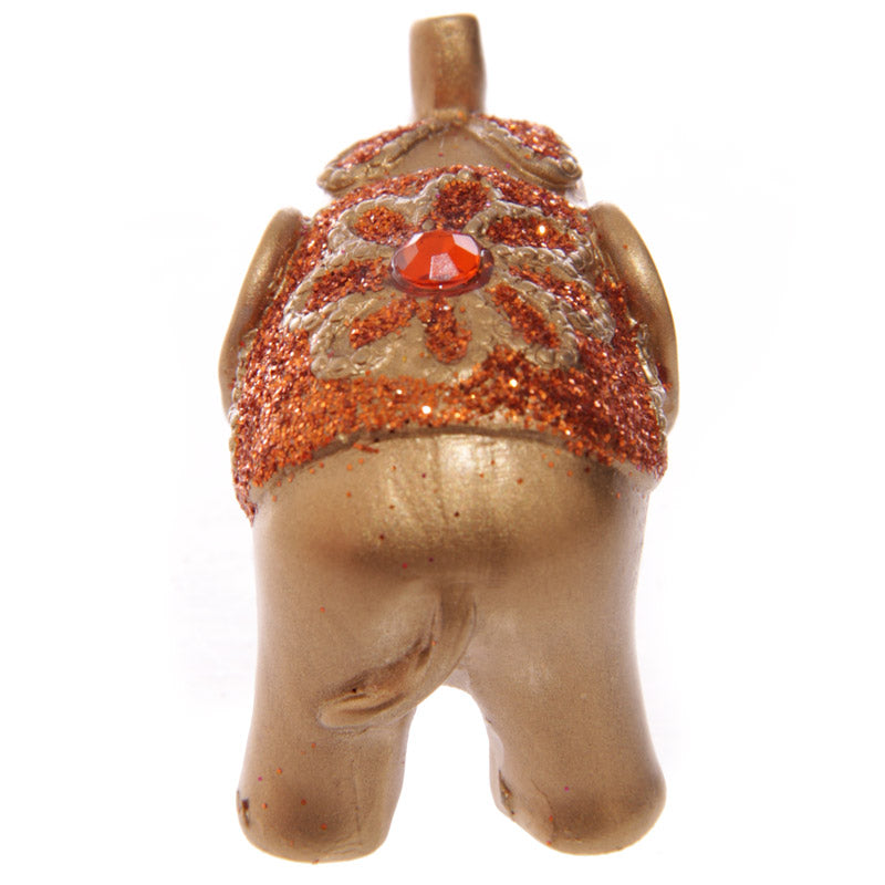 Mini Metallic Glitter Lucky Elephant Collectable