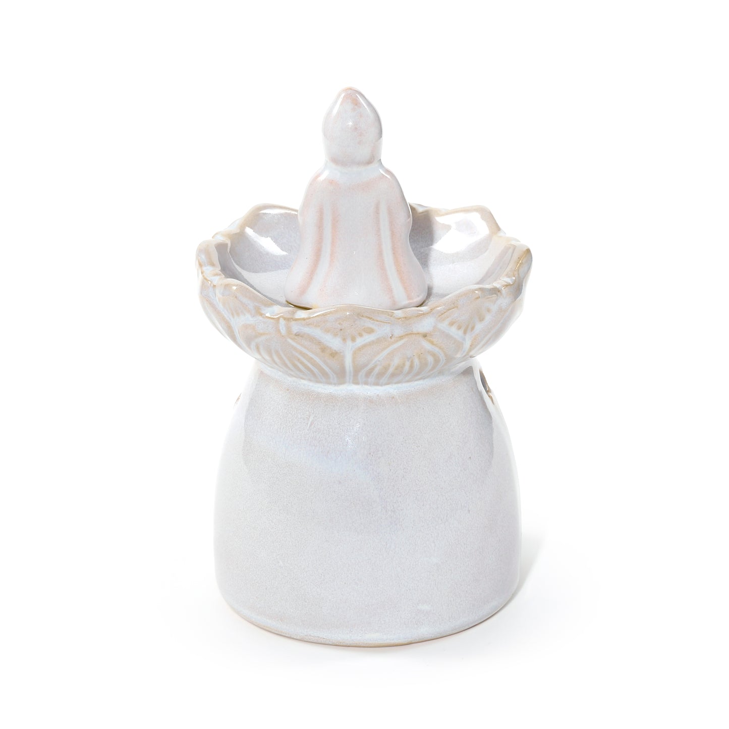 Eden Thai Buddha Lotus Flower Dish Oil Burner