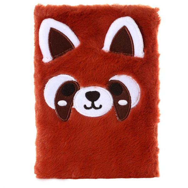 Adoramals Red Panda Plush Fluffies A5 Notebook
