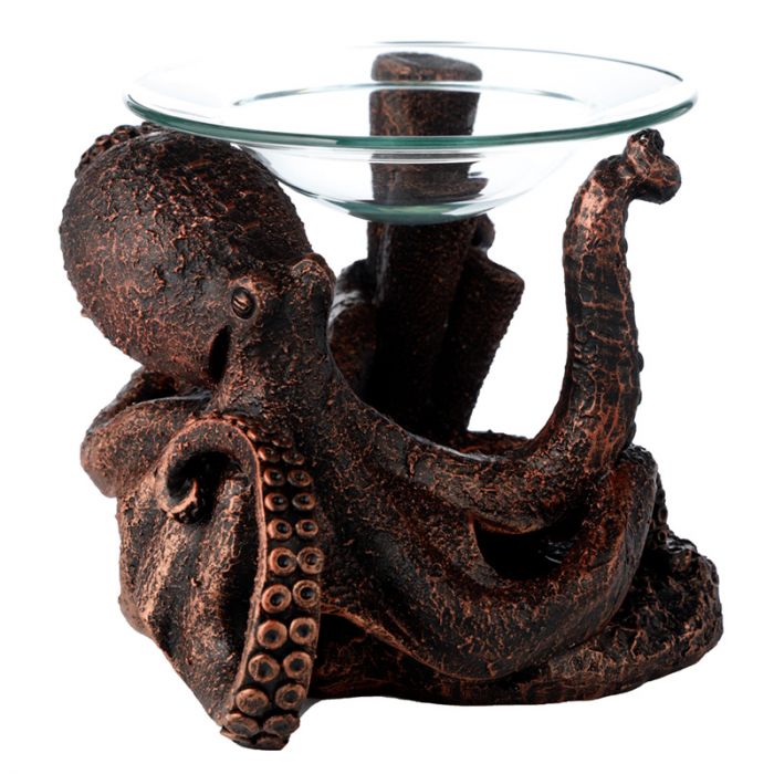 Bronze Octopus Resin Oil & Wax Melt Burner