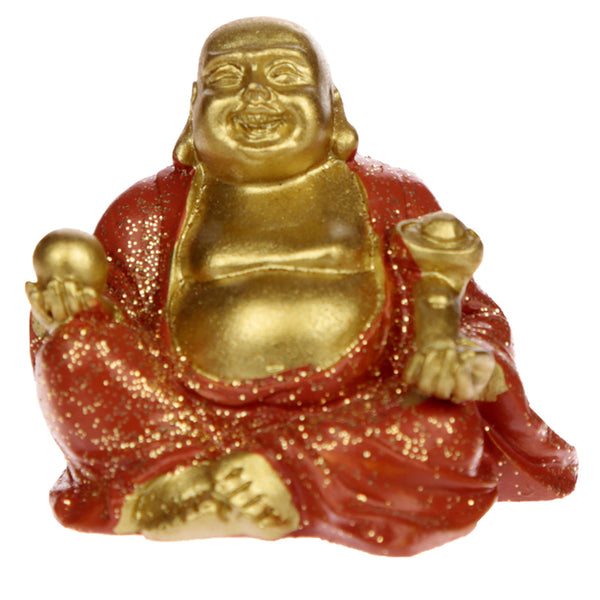Mini Glitter Lucky Buddha Collectable