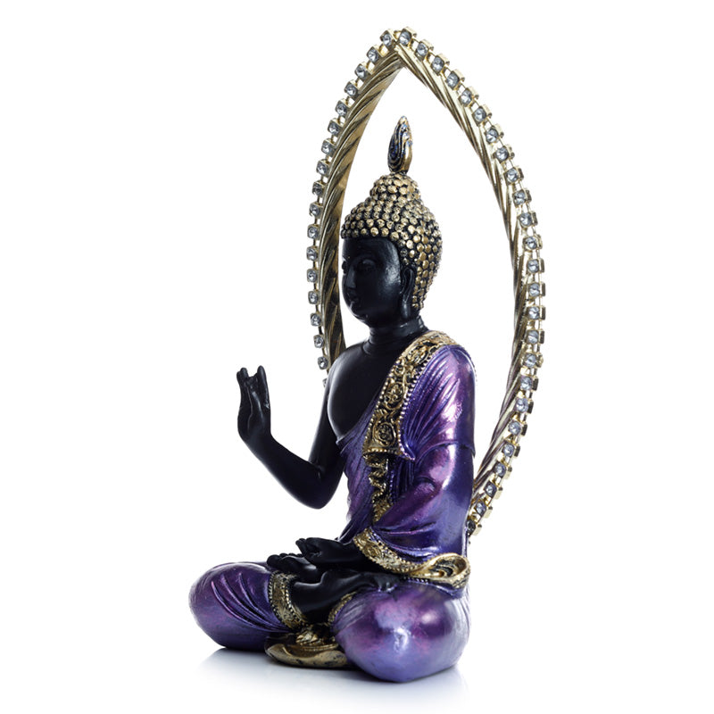 Black & Gold Thai Buddha Meditating