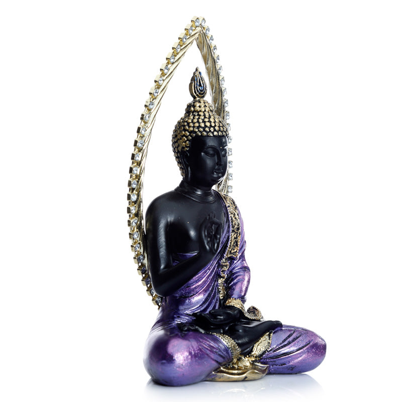 Black & Gold Thai Buddha Meditating