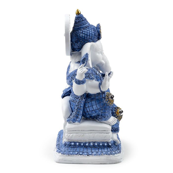 White & Blue Ganesh Meditation